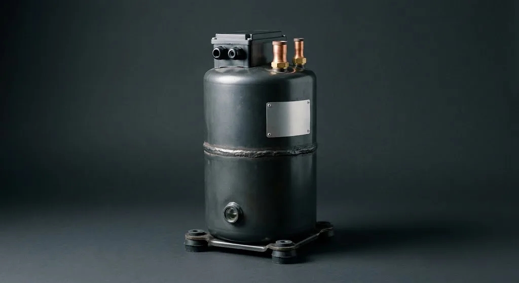 O compressor de uma bomba de calor BAUF